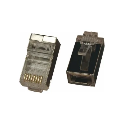 Разъем REXANT rj-45(8p8c) под витую пару f/utp cat 5e 100 шт 05-1023