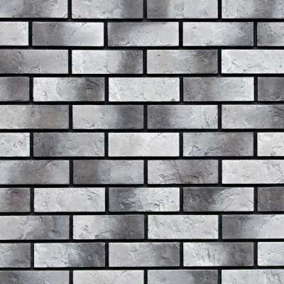 Искусственный камень Atlas Stone Рязанский кирпич серый (80 шт.=1,2 кв.м)