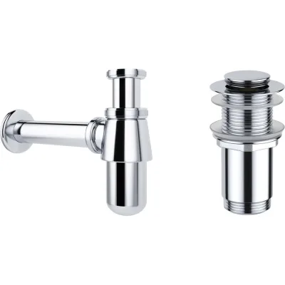 Сифон для раковины с донным клапаном Wellsee Drainage System 182103002