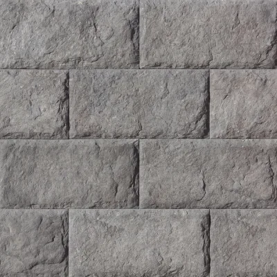 Искусственный камень Atlas Stone Цитадель серый (10 шт.=0,8 кв.м)