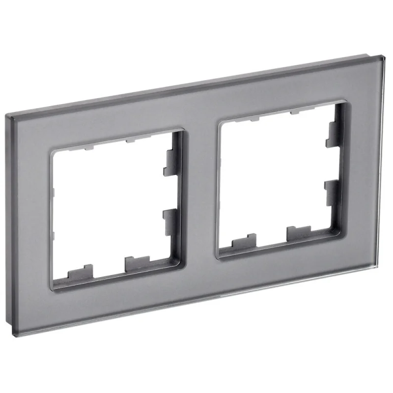 Π Π°ΠΌΠΊΠ° IEK Brite Π΄Π²ΡΡ
ΠΌΠ΅ΡΡΠ½Π°Ρ ΡΠ΅ΡΠ°Ρ (BR-M22-G-K03)