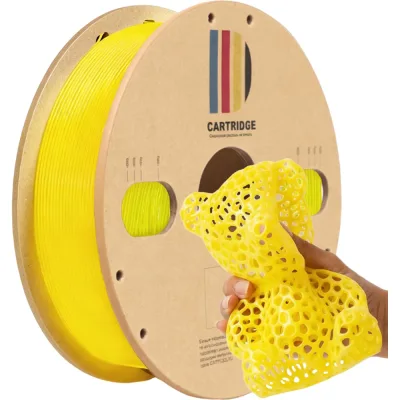Пластик для 3D-принтера Solution print TPU 95А люминесцентный желтый CartriDge 361788