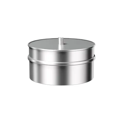 Заглушка тройника МЕТАЛЛИК и КО с к/о 200; Оц 0.50 (ВН.) (RAL 7024) п/о О0000089726