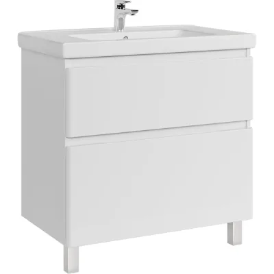 Комплект Sanstar напольная тумба Riana 80 с раковиной Гармония 80 302.1-1.5.1.К