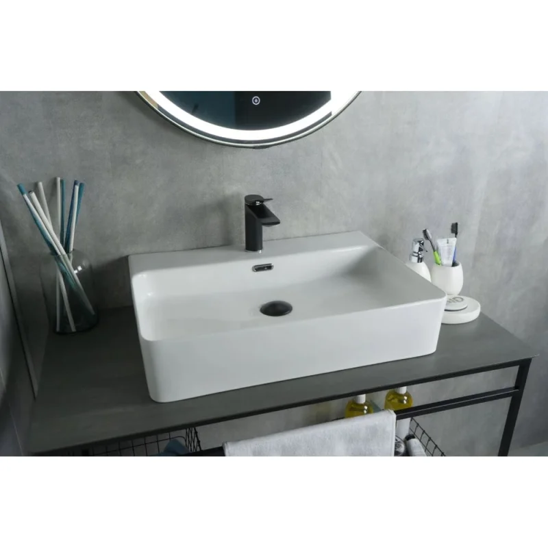 Раковина Gid N9256 накладная белая 60x42x14 51172