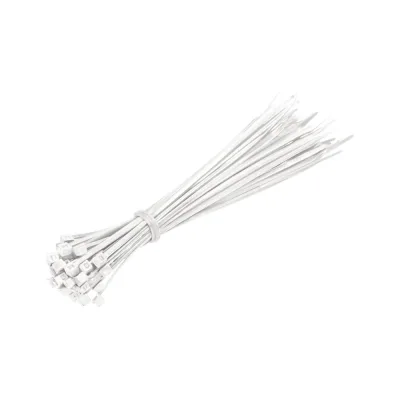Хомут-стяжка MasterProf 2,5х250, белый, 50шт. ЭТ.010114