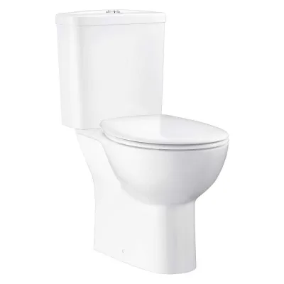 Напольный унитаз Grohe Bau Ceramic с бачком и сиденьем, альпин-белый 39604000