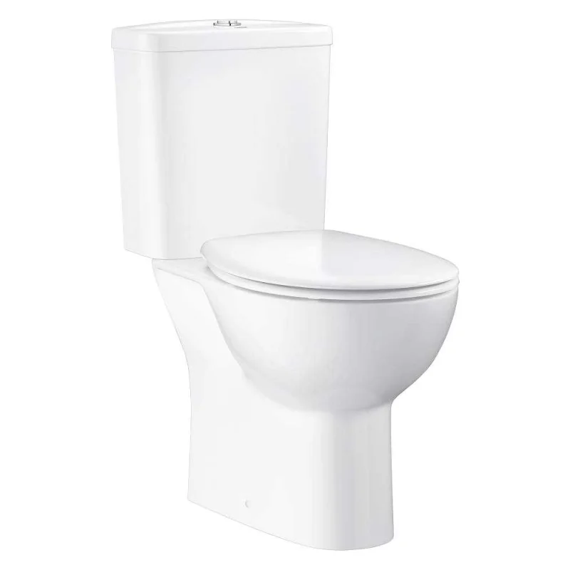 Напольный унитаз Grohe Bau Ceramic с бачком и сиденьем, альпин-белый 39604000