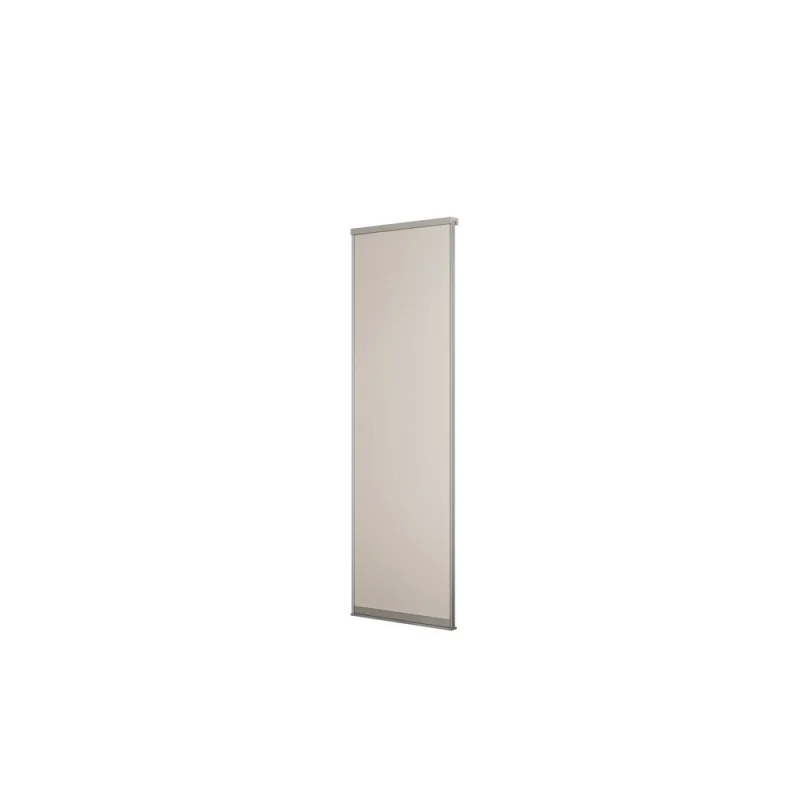 Дверь-купе 783x2252 мм кашемир/серебро Elegant
