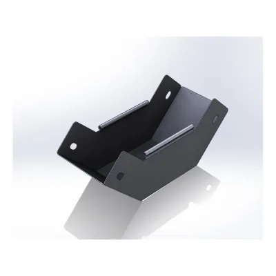Угол внутренний (подъем) CABLIDERTRAYS замковый 90 град, оцинкованный ЛМЗП-100х80-0,7-90