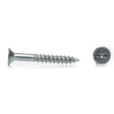 Шуруп ARNO INDUSTRIES 5х50 с потайной головкой 25кг (примерно 2619 шт.) ГОСТ 1145 сталь оцинкованный для крепления материалов ABU005005035005 ABU005005035005-25