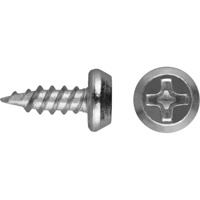 Саморез BOWT клоп острый, оцинкованный, 3.5x11 мм, 100 шт. K02015