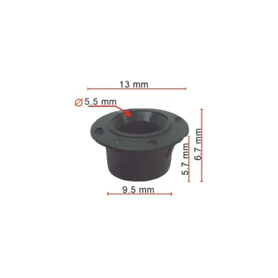 Крепление планкена ROCK Ldp1 190x16,5x2,0 мм (150 шт.) 404461