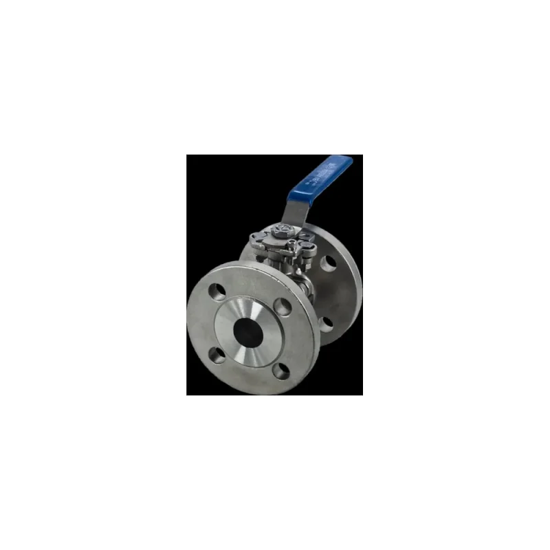 Кран шаровый фланцевый под привод NEWKEY нержавеющий (2PC), AISI304 DN32 (1_1/4), (CF8), PN40 NK-BFtph(2PC)32/4