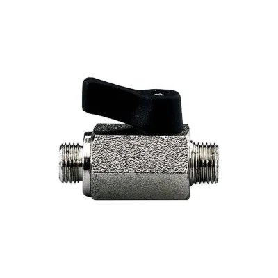 Вентиль шаровый с наружной резьбой М 1/4" - М 1/4"WALCOM 12131