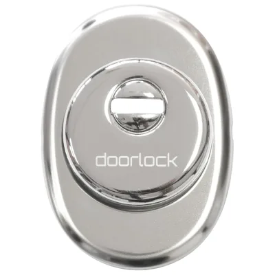 Декоративная броненакладка DOORLOCK DL DEF5025 CP полированный хром 73374