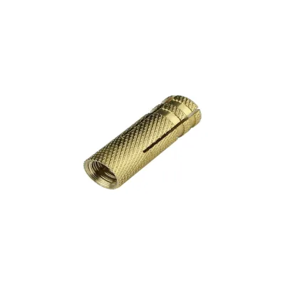 Латунный анкер МЕТАЛЛСЕРВИС цанга с насечками, М10x33 мм, 10 шт. 1255937