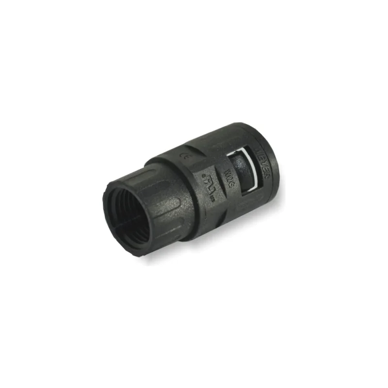 Муфта для гофрированных труб Weyer WQG2-M12B/AD10.0 - коннектор прямой, внутр. M12x1.5 WE1301900