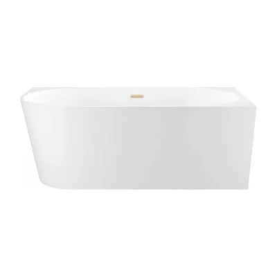 Ванна акриловая пристенная левая Wellsee Excellence Pro 150x73 см, левая, белая глянцевая 287606000