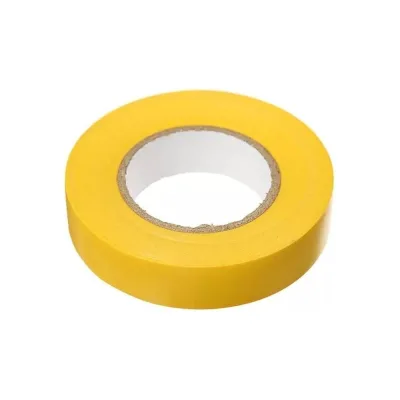 Изолента ЕТР ПВХ 19мм, 20м желтая (10шт) 53202-10