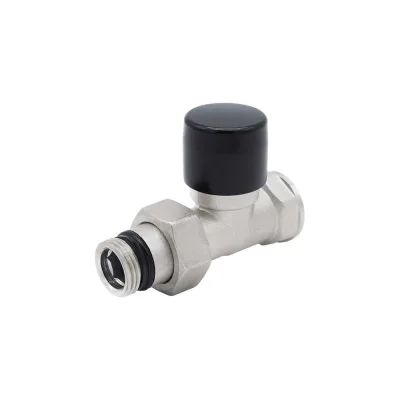 Клапан запорный прямой DR 1/2x1/2, с уплотнительным кольцом 0057.15N0M0AP