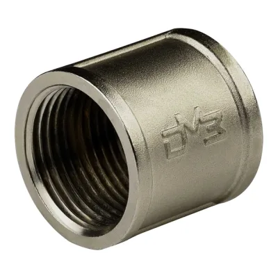 Муфта DN20 (3/4'') ВР ДМЗ латунь (упаковка 10 шт) ДМЗ.001.20Л10