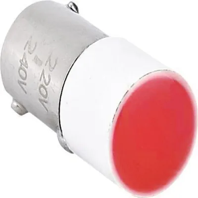 Лампа CHINT BA9s для NP2, красная, AC/DC24В (LED) (R) (уп. 100 шт.) 576747