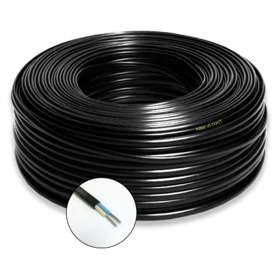 Кабель силовой БУРЕВЕСТНИК аввг-п 2x4 мм2, 15м BOZ234214L15
