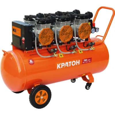 Компрессор с прямой передачей безмасляный Кратон AC-720-100-OFHS 3 01 01 061