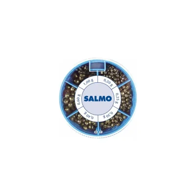 Набор грузил Salmo ДРОБИНКА PL 6 секций, стандартные 120г, 1007-ST120
