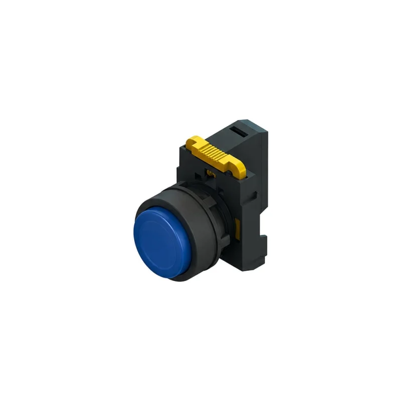 Кнопка выпирающая EKF SB-35 с фиксацией 1NO черная IP65 SB-3510-K