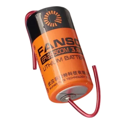 Литиевая высокотовая батарейка FANSO ER26500M/P 4 шт для датчиков, счетчиков, GPS и IOT, тип С, спиральная с аксиальными выводами, Li-SOCl2 6799592