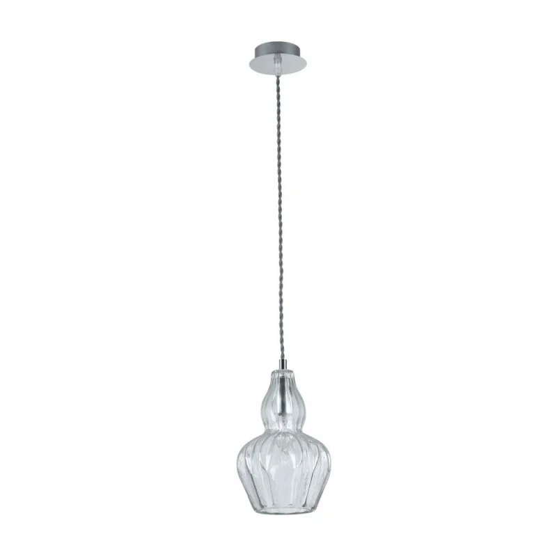 Светильник подвесной Maytoni Eustoma E14 40 Вт 3 кв.м никель IP20 (MOD238-PL-01-TR)