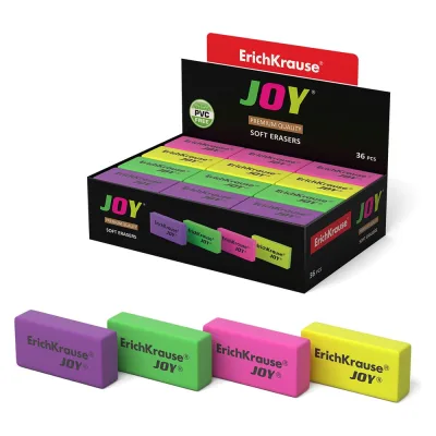 Ластик ErichKrause JOY® Неон 34649