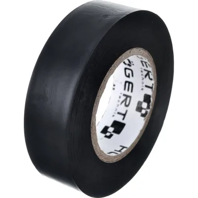 Изоляционная лента Hogert Technik 0,13x19 мм, 20 м, черная HT1P281