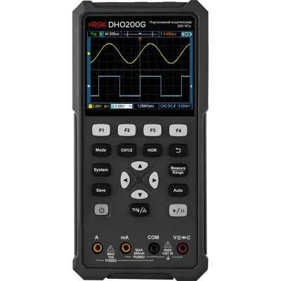 Осциллограф - мультиметр RGK DHO200G с поверкой 702681