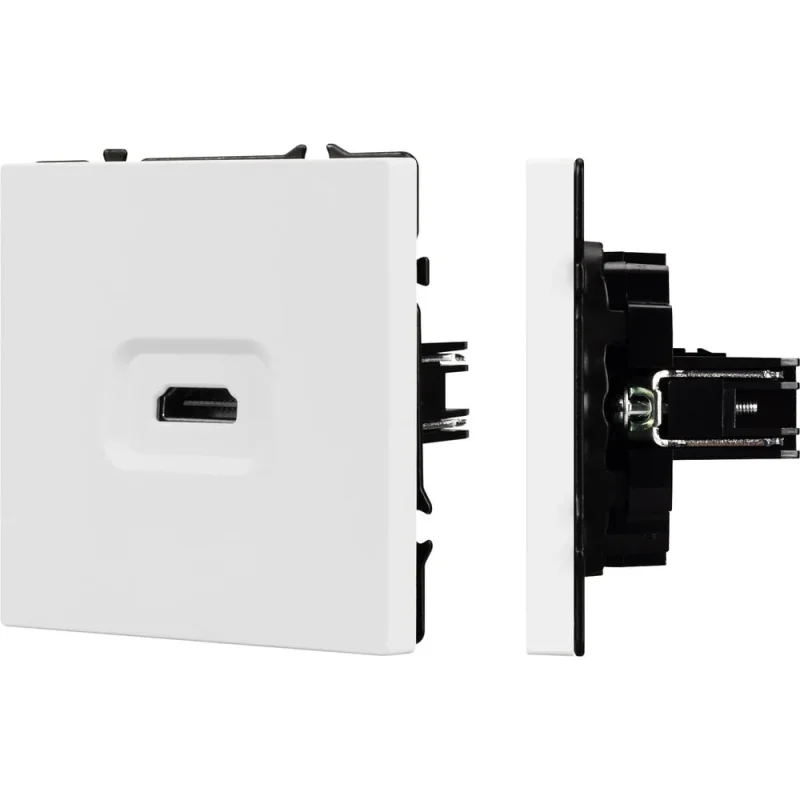 Розетка HDMI Arlight ARL NOBE софт-тач белый кварц SCT-MHD1-SFPL-WH 1 шт. 061846(1)