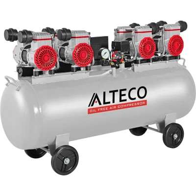 Безмаслянный компрессор ALTECO ACO 120L 63427