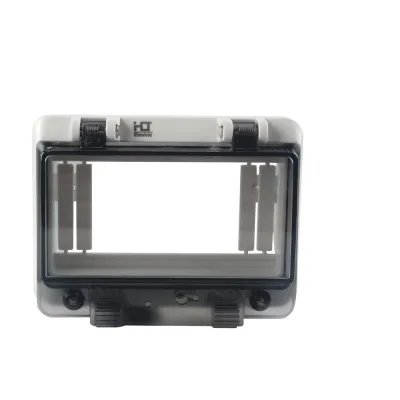 Крышка защитная для выреза в шкафу HLT пластик 6 модулей IP67 086-10-004
