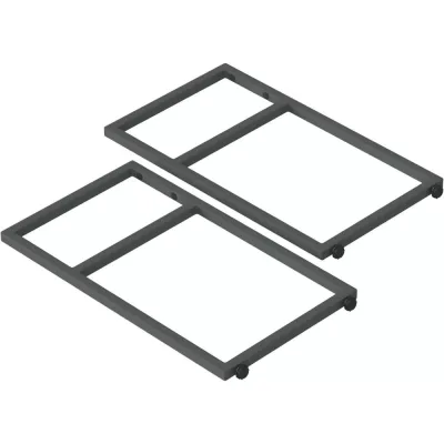 Кронштейн для столешницы GooD DooR 430х750мм 2 шт. Серый (напольный) КР00013