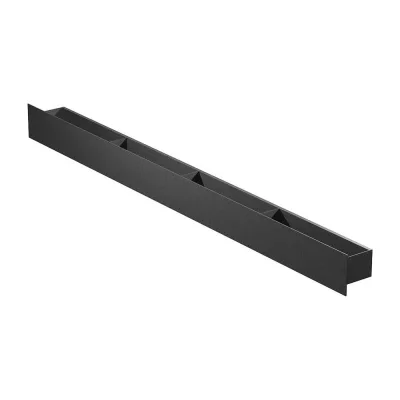 Полка Граф Держалкин Skyline mono 120x9.2x9 черная Fl-sky-m120-ч