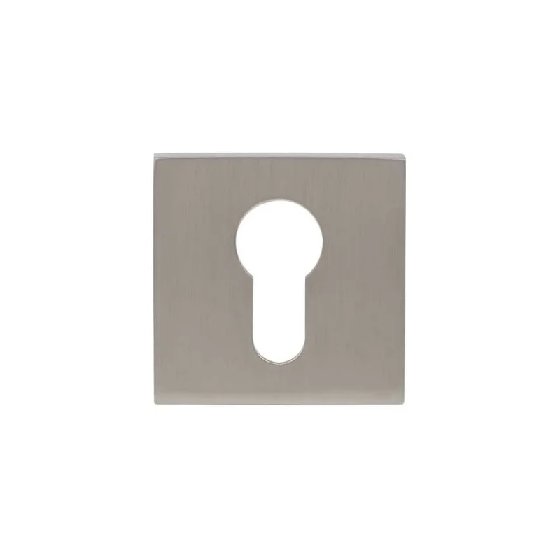 Ключевая накладка под евроцилиндр ADDEN BAU SC SQ-001 NICKEL 940002023028