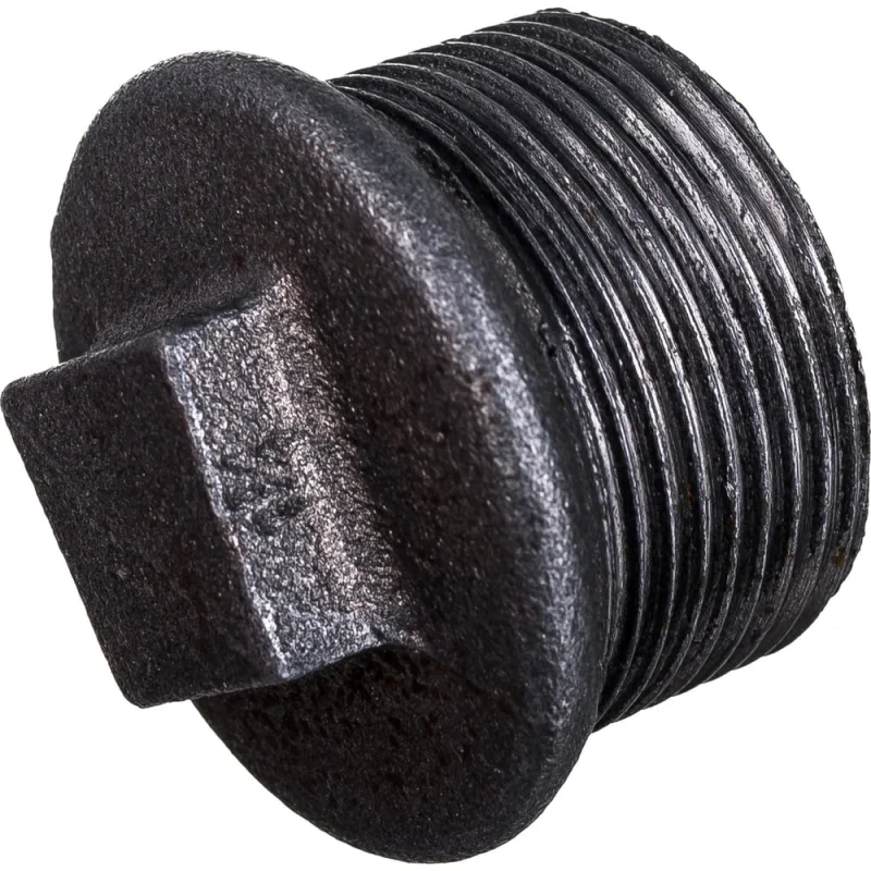 Заглушка чугун Fittex PLUS Ду 32 1 1/4" НР 128-0906