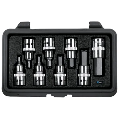 Набор головок-бит 1/2", HEX, 8 шт. AIST 409808H 00-00003985