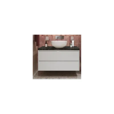 Подвесная тумба со столешницей и накладной раковиной BelBagno KRAFT 80 KRAFT80BO-KEPMNO-1077-SET
