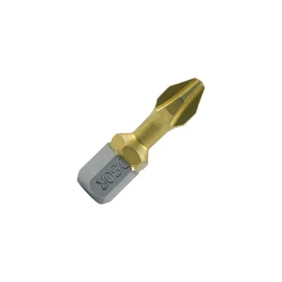 Биты фрезерованные TiN-half (10 шт; Ph3; 25 мм) D.BOR D-THT-PH03-025-010