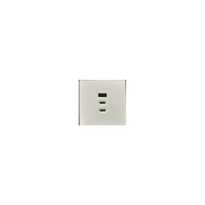 Розетка USB Arlight ARL NOBE тип А+С+С софт-тач никель SCT-MUACC-SFPL-FC-IS 1шт 061838(1)