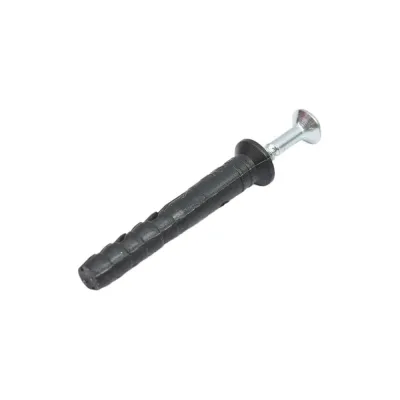 Дюбель-гвоздь STEELREX потайной бортик, 6x80 мм, коробка 100 шт. 0405006080B100010008