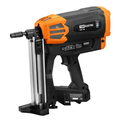 Газовый монтажный пистолет TDM ELECTRIC ГМП-100, 100 Дж, 8,4 В, 2,6 А*ч Li-Ion 2 штуки, очки, рюкзак, "Алмаз" SQ1027-0501