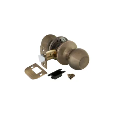 Ручка защелка Ajax 6082 AB-P (без фиксатора) бронза 44421